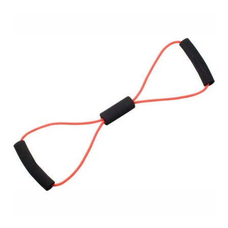 Fabrication Enterprises CanDo BowTie Tubing Exerciser, Red, 22" 1345098